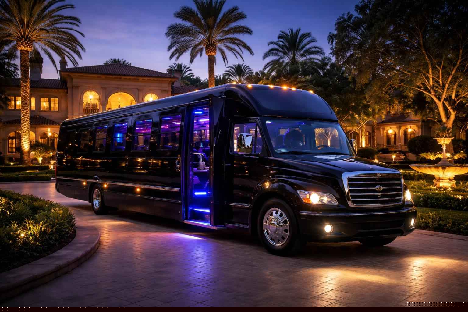Black Party Bus Service In Fairbanks Ranch Ca