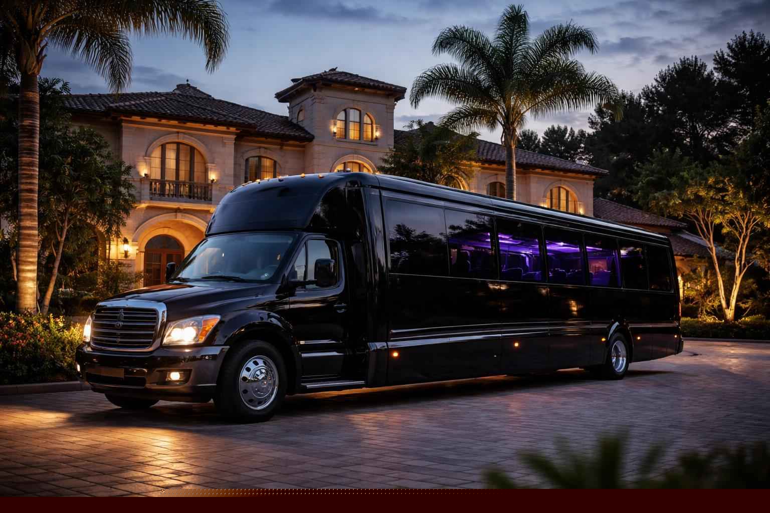 Black Party Buses In Fairbanks Ranch Ca