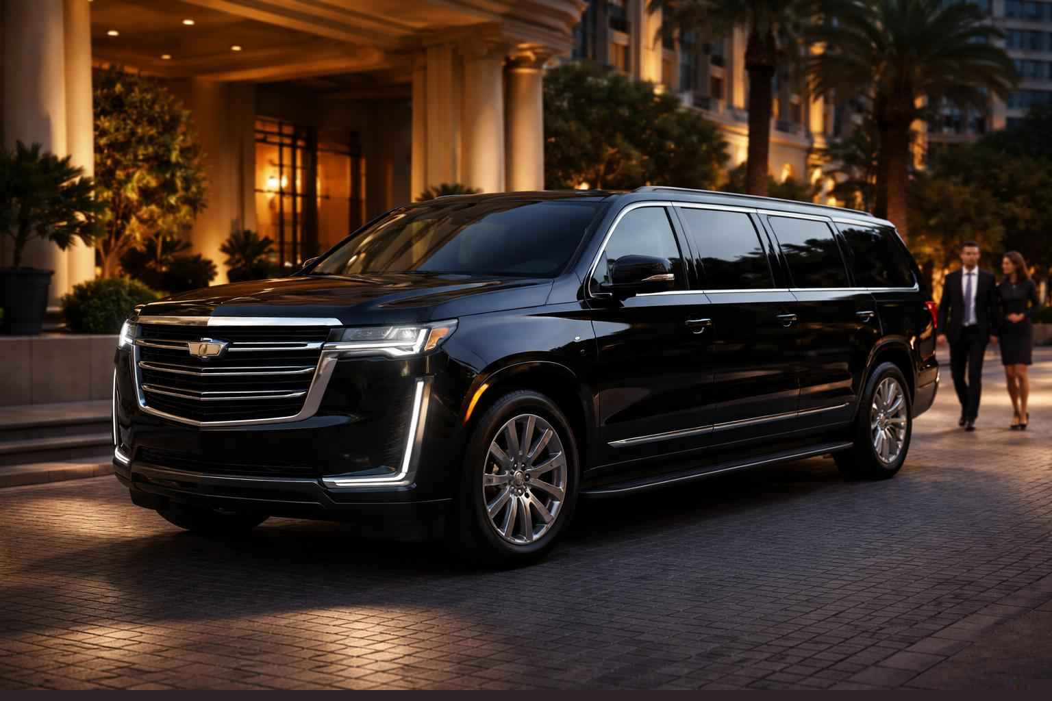 Black SUV Limousine Service Near Me