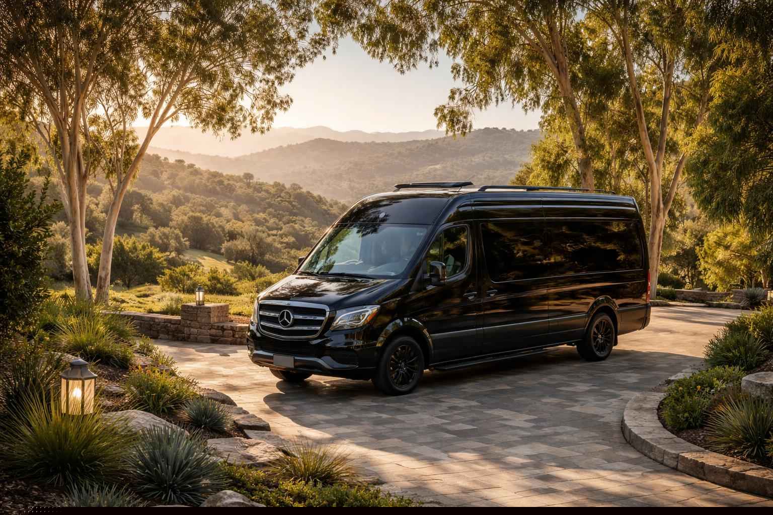Sprinter Van Rental With Driver In Eucalyptus Hills California Chauffeured Van Rental In Eucalyptus Hills California