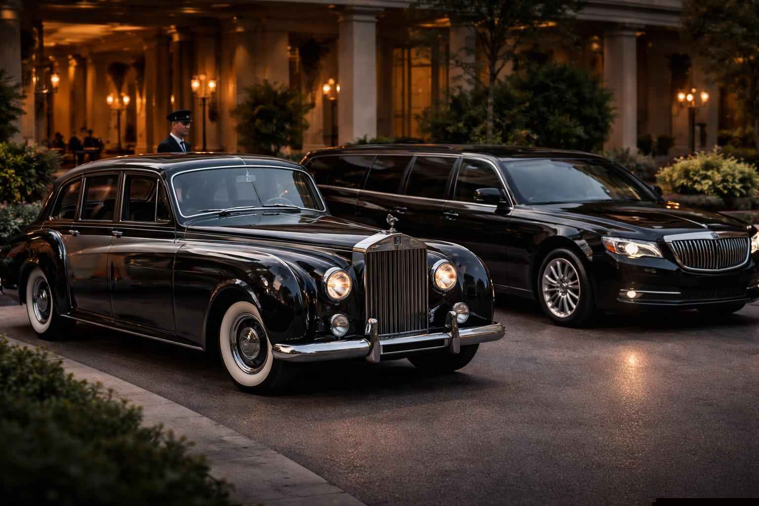 Classic Car Chauffeur Service Vs Limo Rental