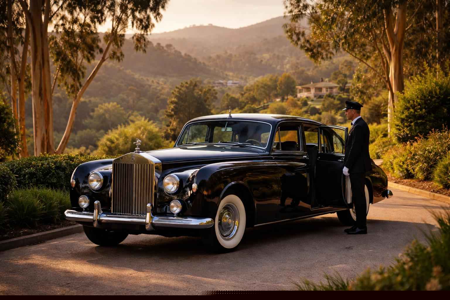 Classic Car Rental With Chauffeur In Eucalyptus Hills