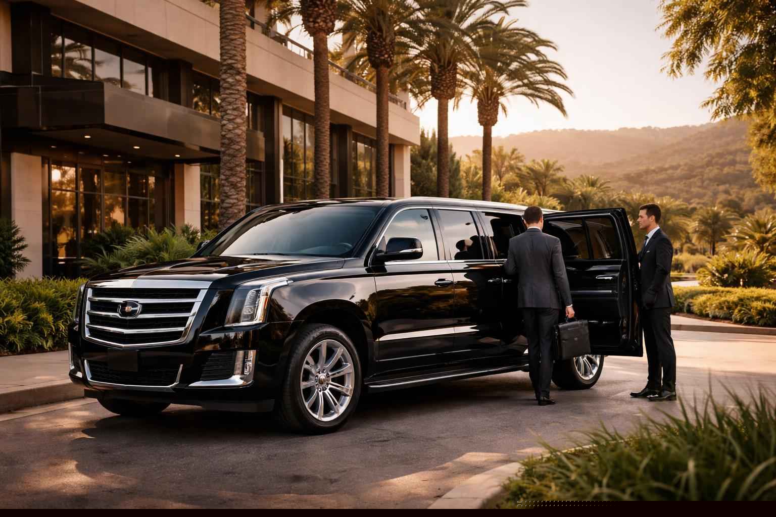 Corporate Black Limo Service Eucalyptus Hills