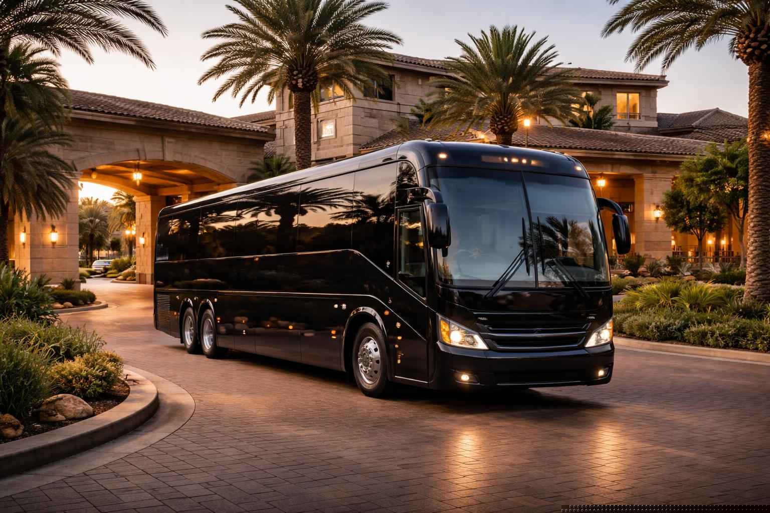 Corporate Bus Rental In Harbison Canyon CA