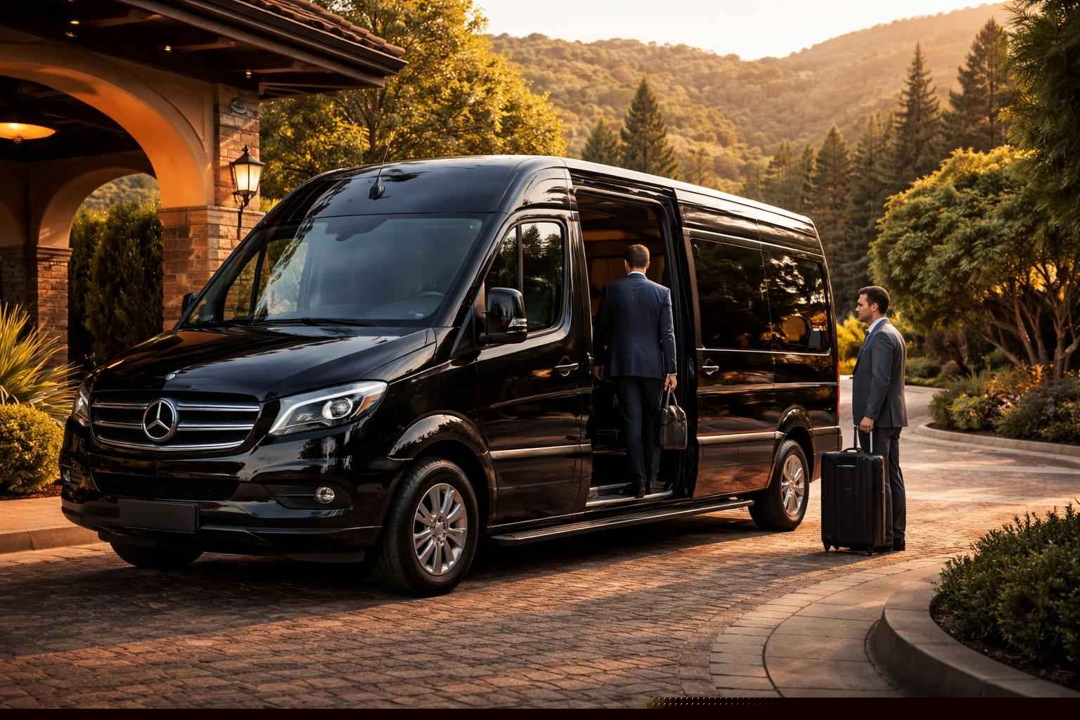 Corporate Sprinter Van Service Harbison Canyon