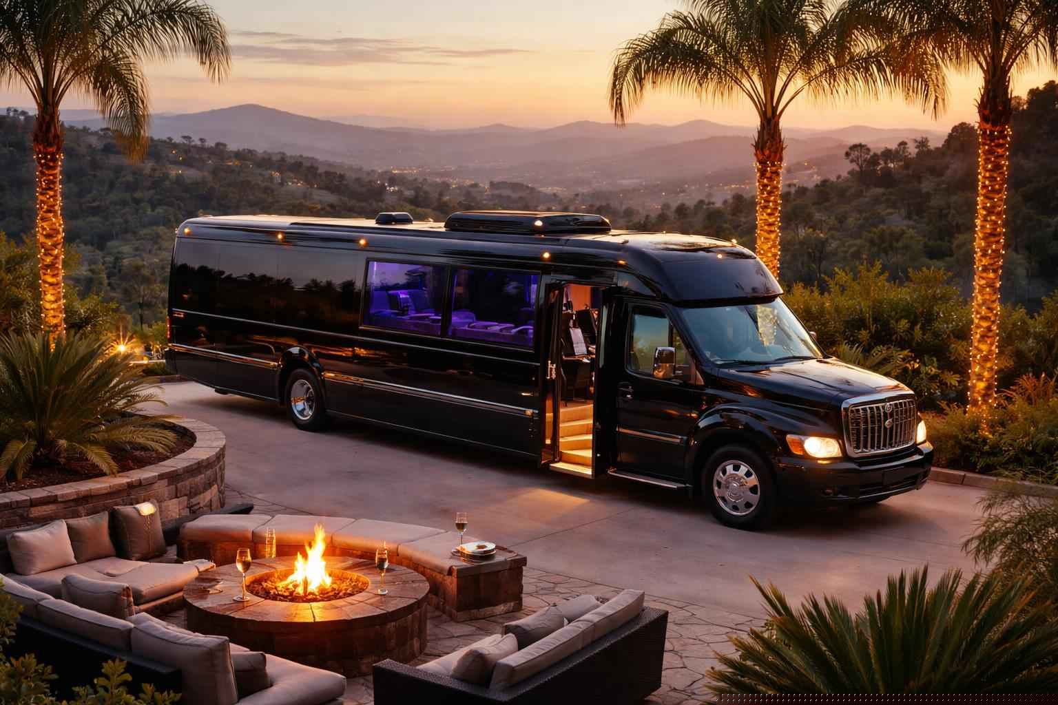Eucalyptus Hills California Party Buses
