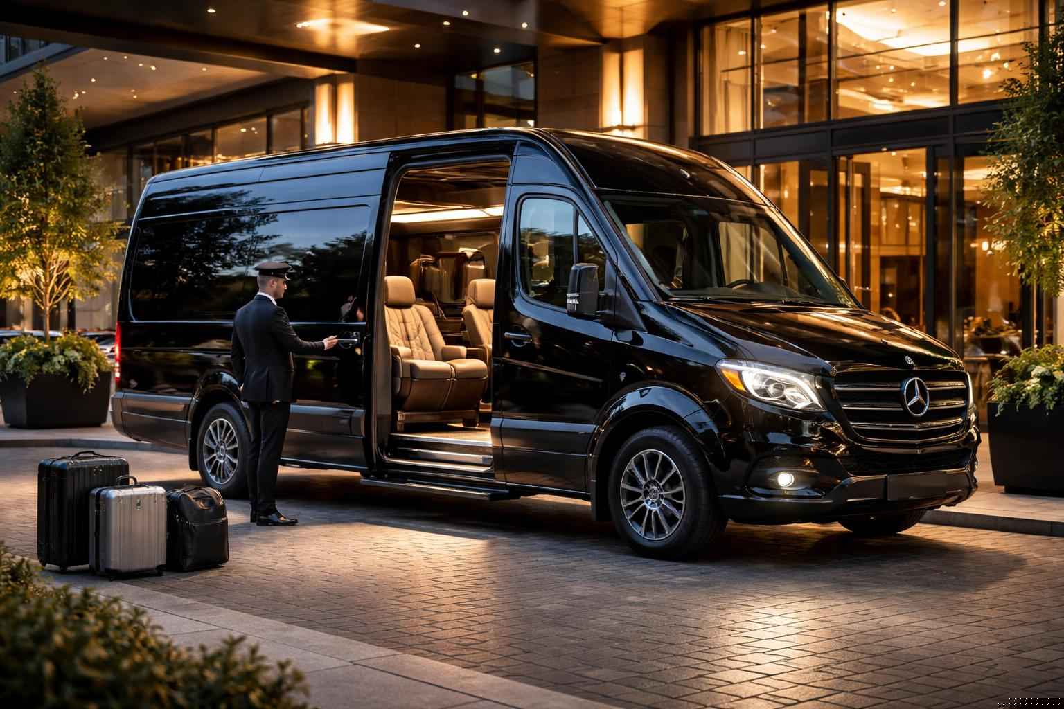 Sprinter Van Rental With Driver In Eucalyptus Hills California Executive Sprinter Van Chauffeur Service