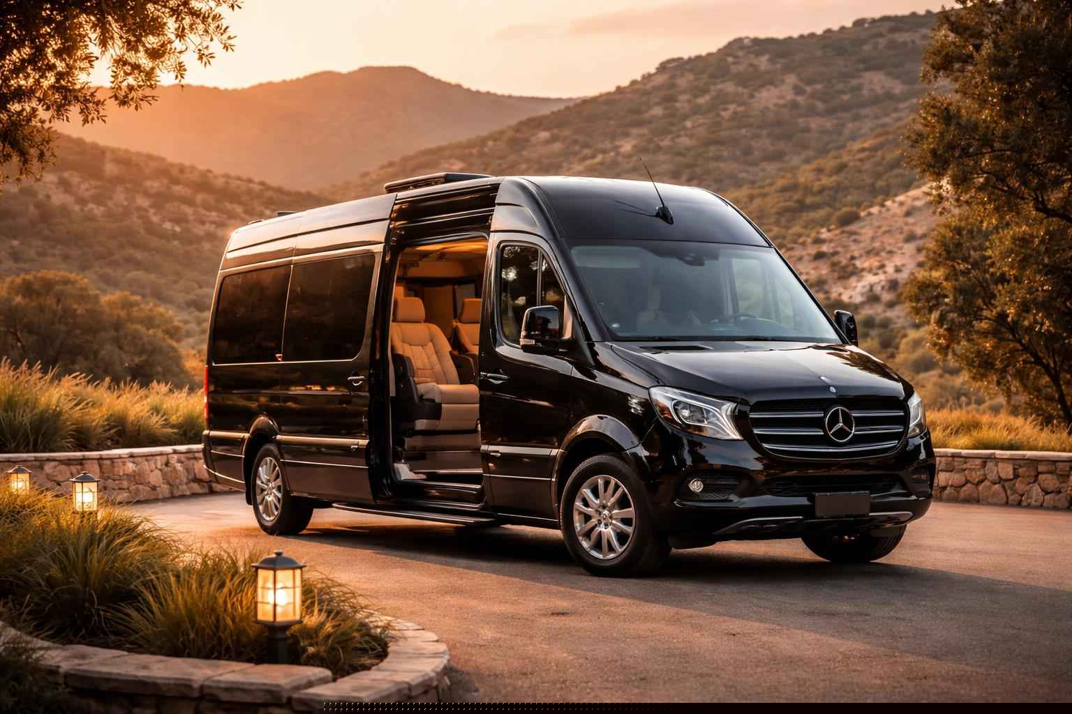 Executive Sprinter Van Hire In Harbison Canyon
