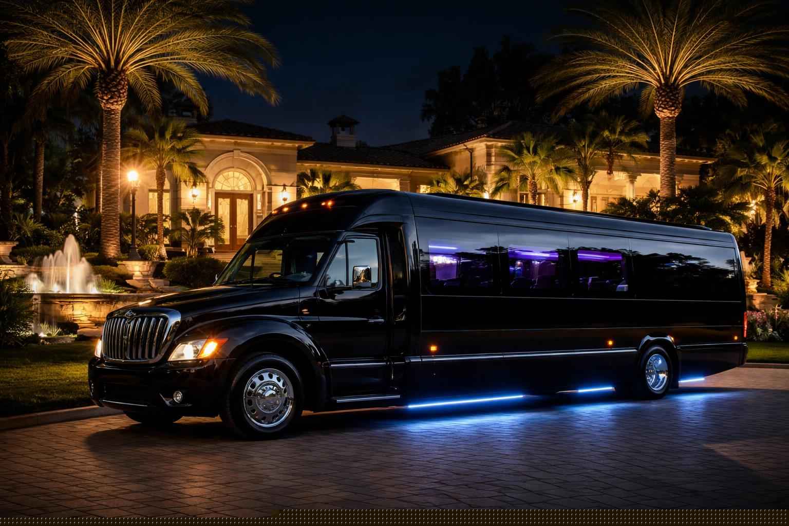 Fairbanks Ranch Ca Black Party Bus Service