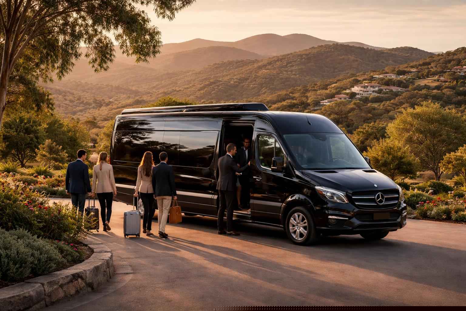 Group Transportation Van Service Eucalyptus Hills