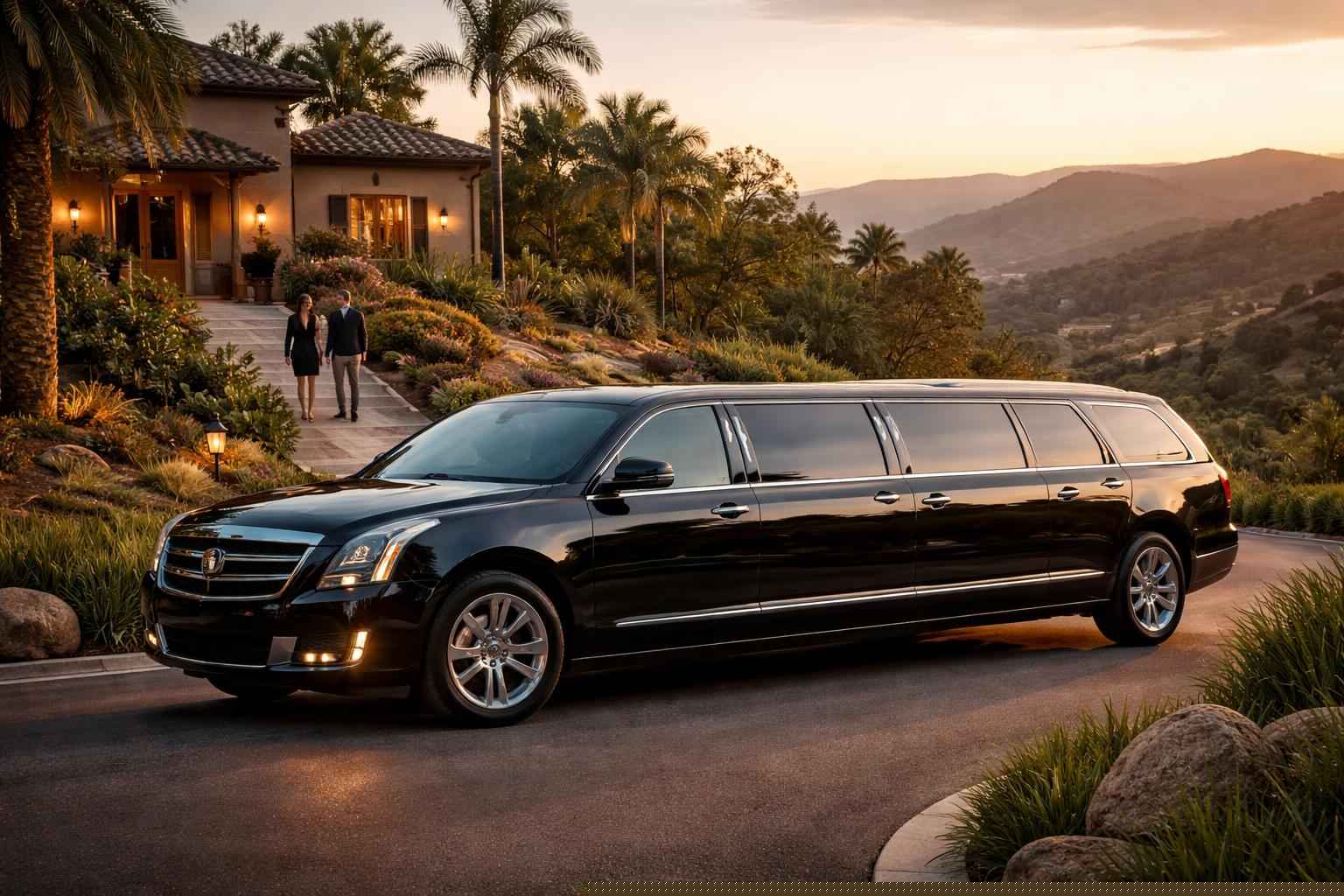Hourly Black Limo Rental In Eucalyptus Hills