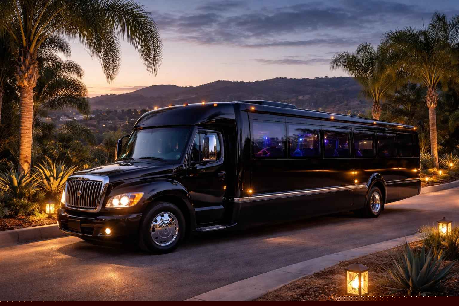 How Much Is A Black Party Bus Rental Near Me?