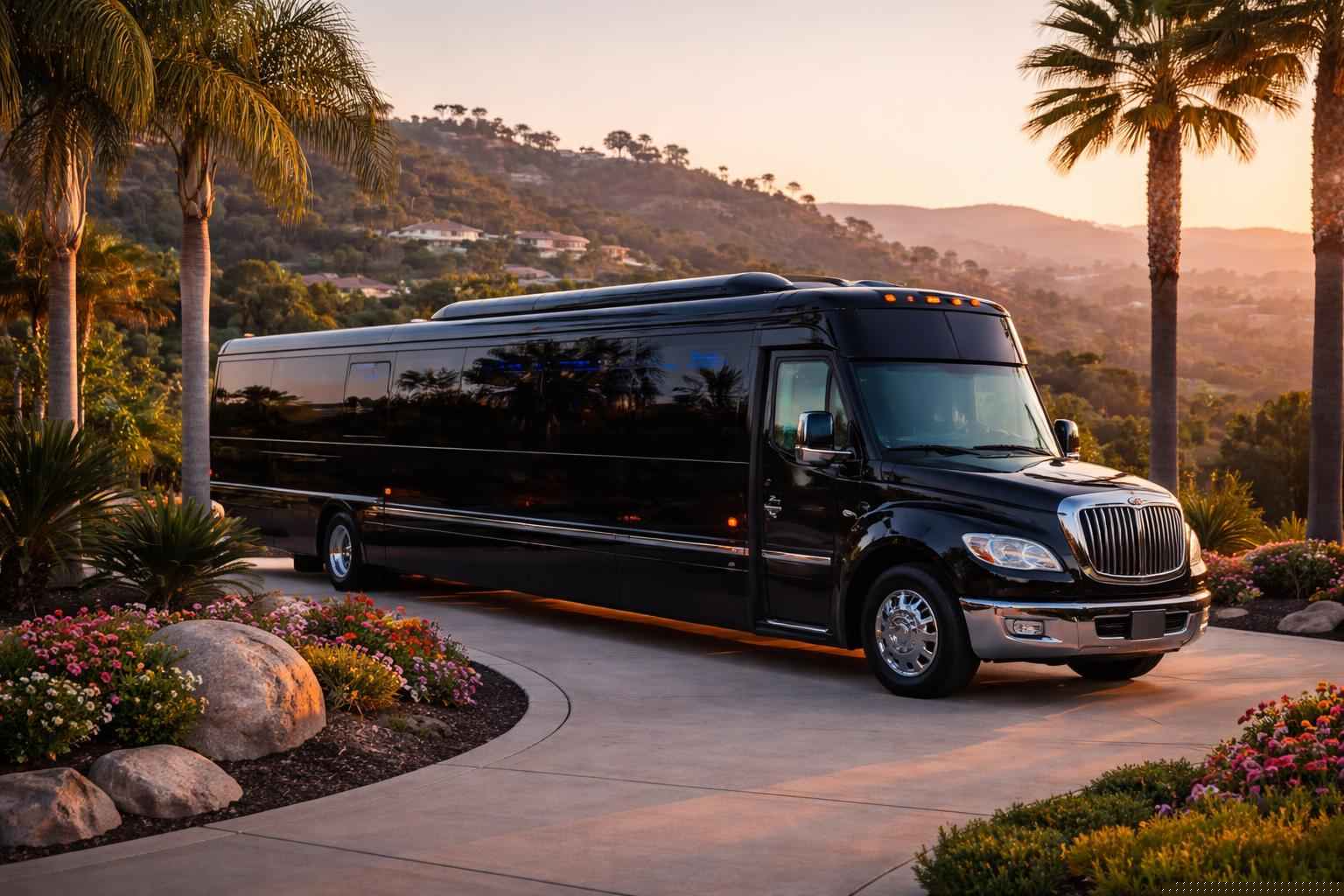 Limo Bus Rental Eucalyptus Hills Ca