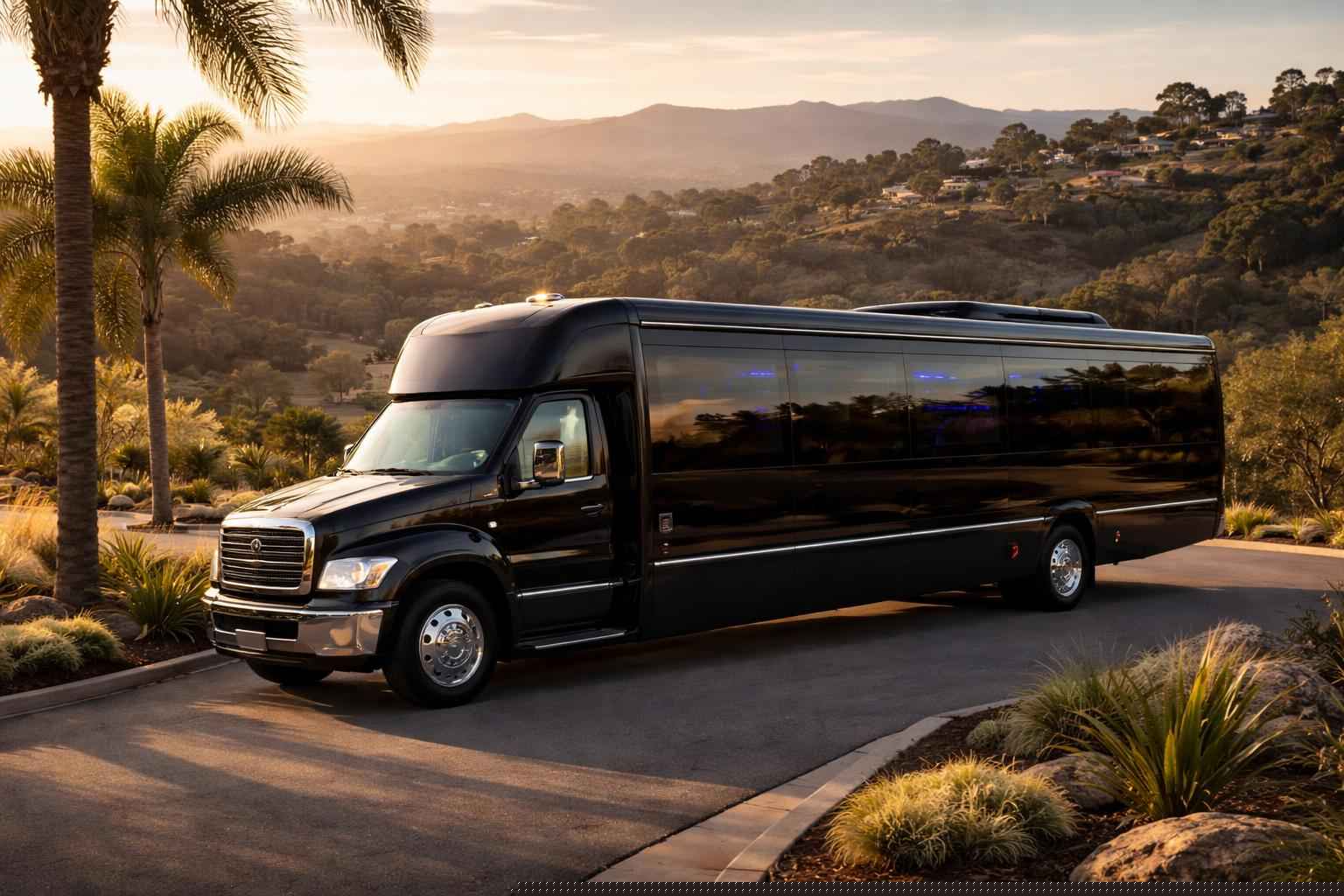 Limo Bus Rental In Eucalyptus Hills California Limo Bus Rentals Near Eucalyptus Hills Ca