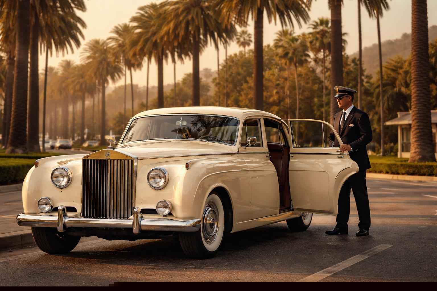 Luxury Vintage Car Hire With Driver In California