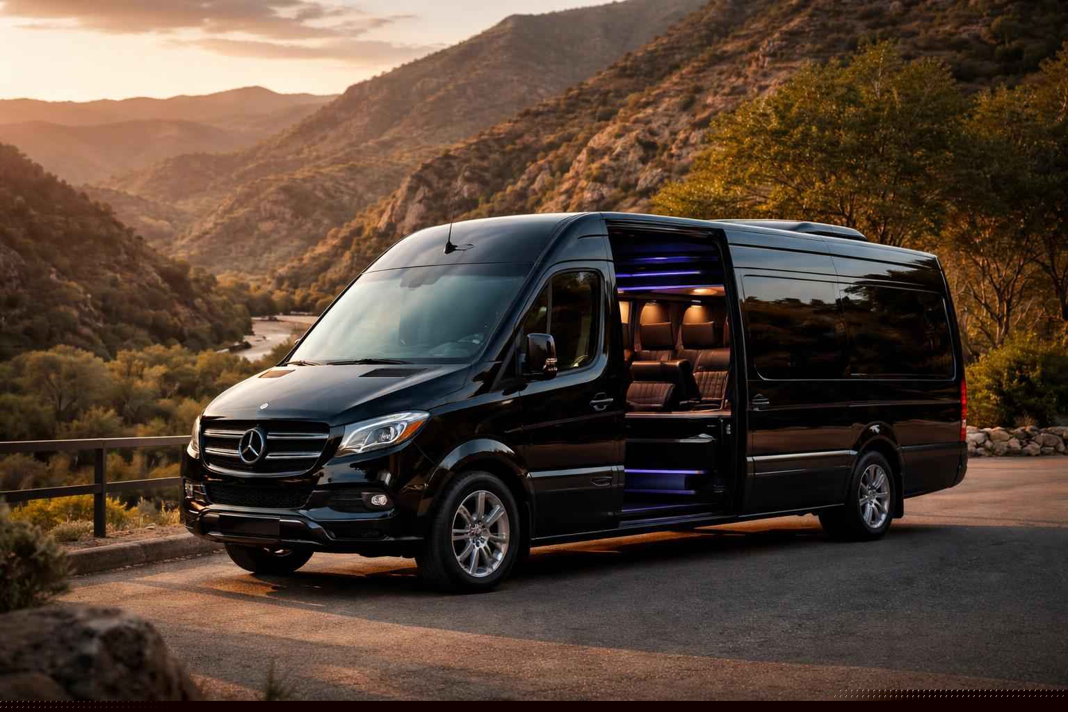 Mercedes Sprinter Limo Rental In Harbison Canyon