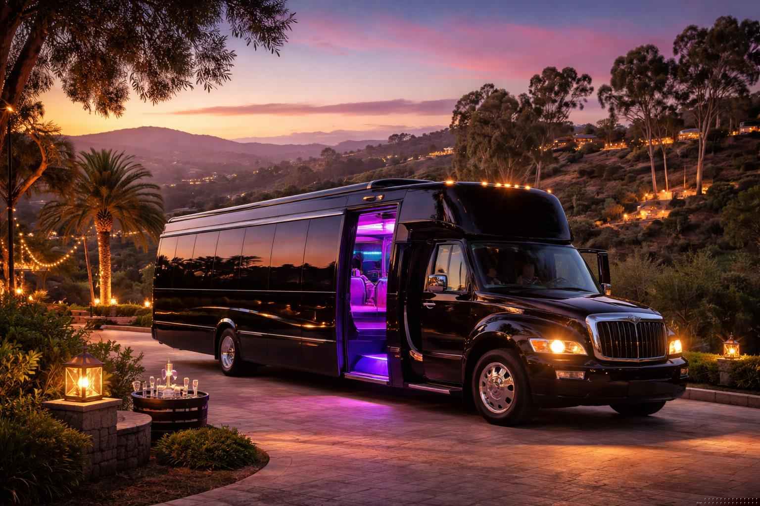 Bus Rental In Eucalyptus Hills California Party Bus Rental Eucalyptus Hills California