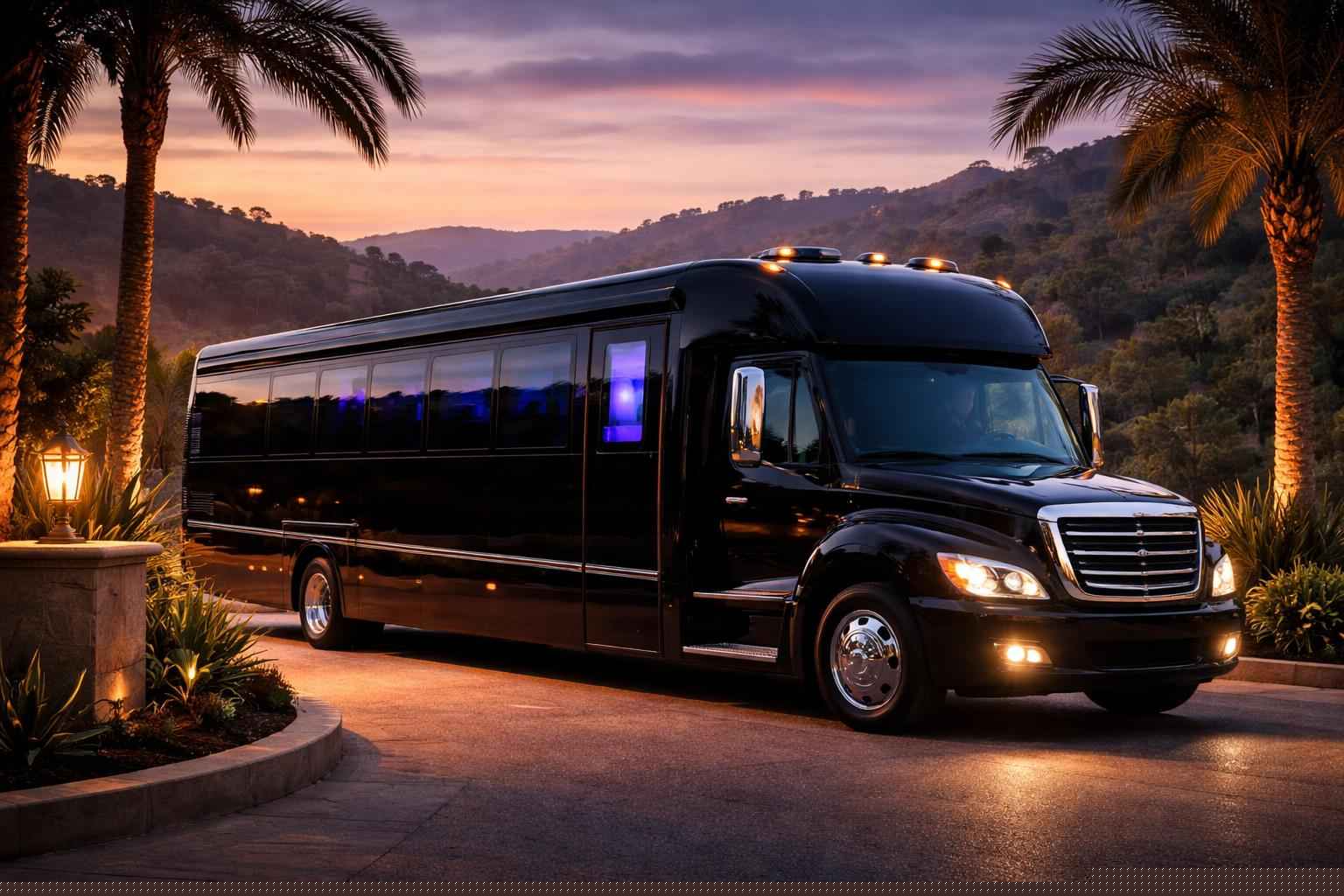 Party Bus Rental Prices In Harbison Canyon CA