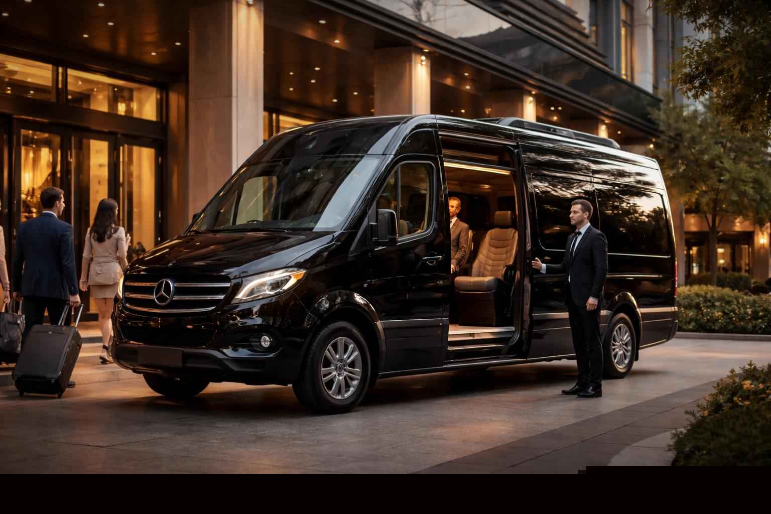 Passenger Van Rental With Driver Near Me