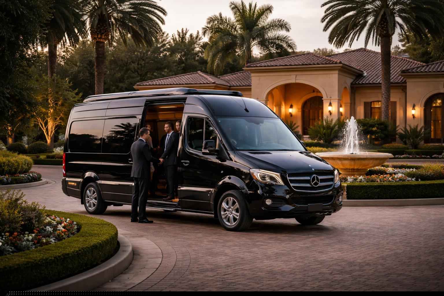 Passenger Vans With Driver In Fairbanks Ranch Ca