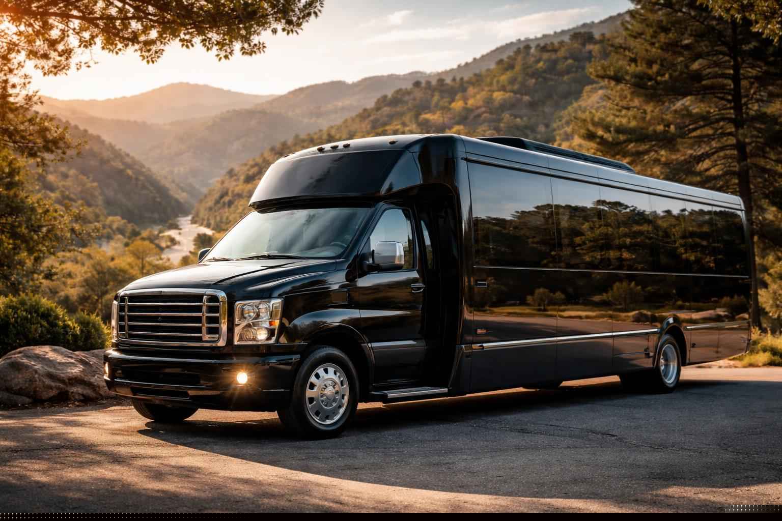 Shuttle Bus Rental In Harbison Canyon CA