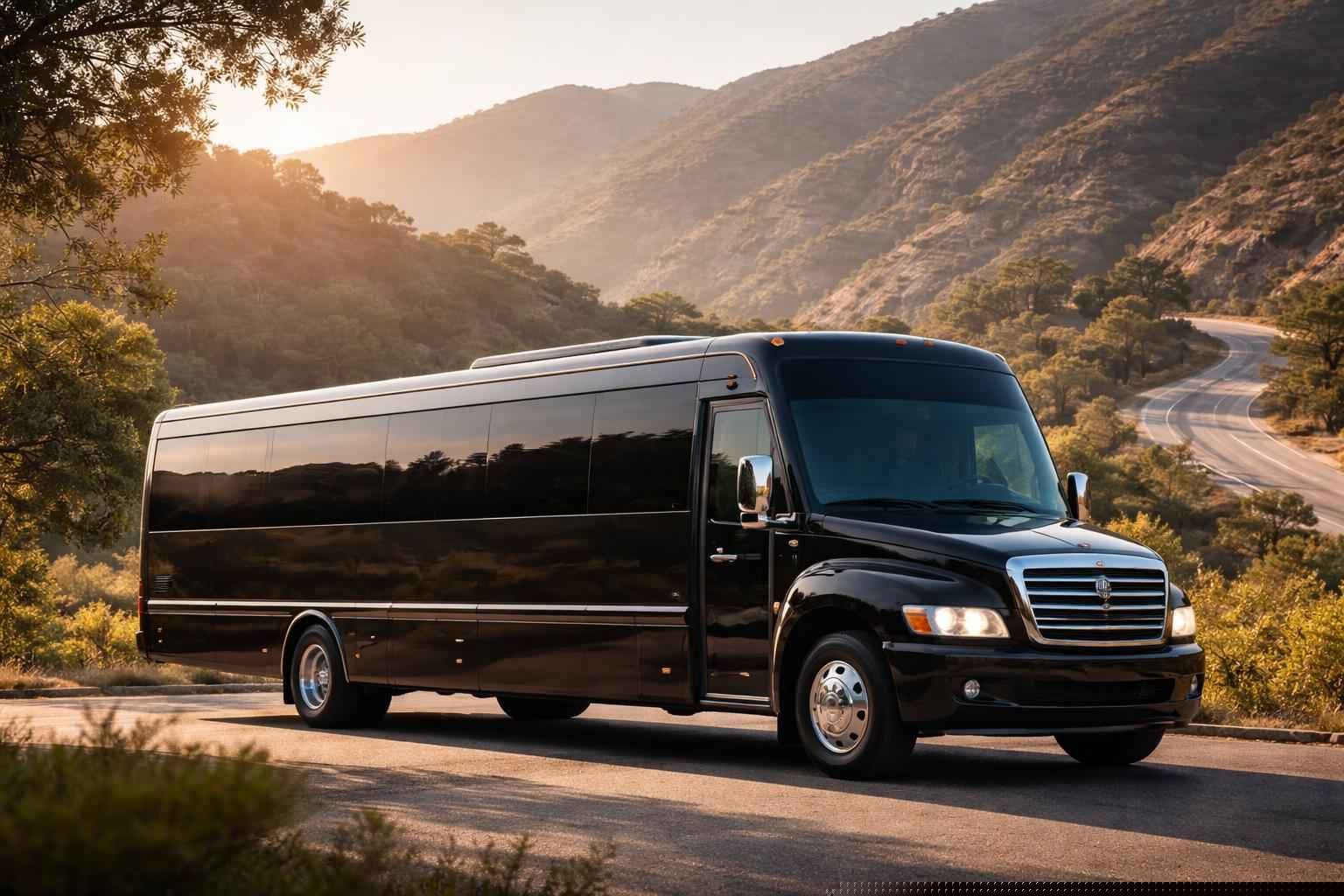 Shuttle Bus Rental Near Me In Harbison Canyon