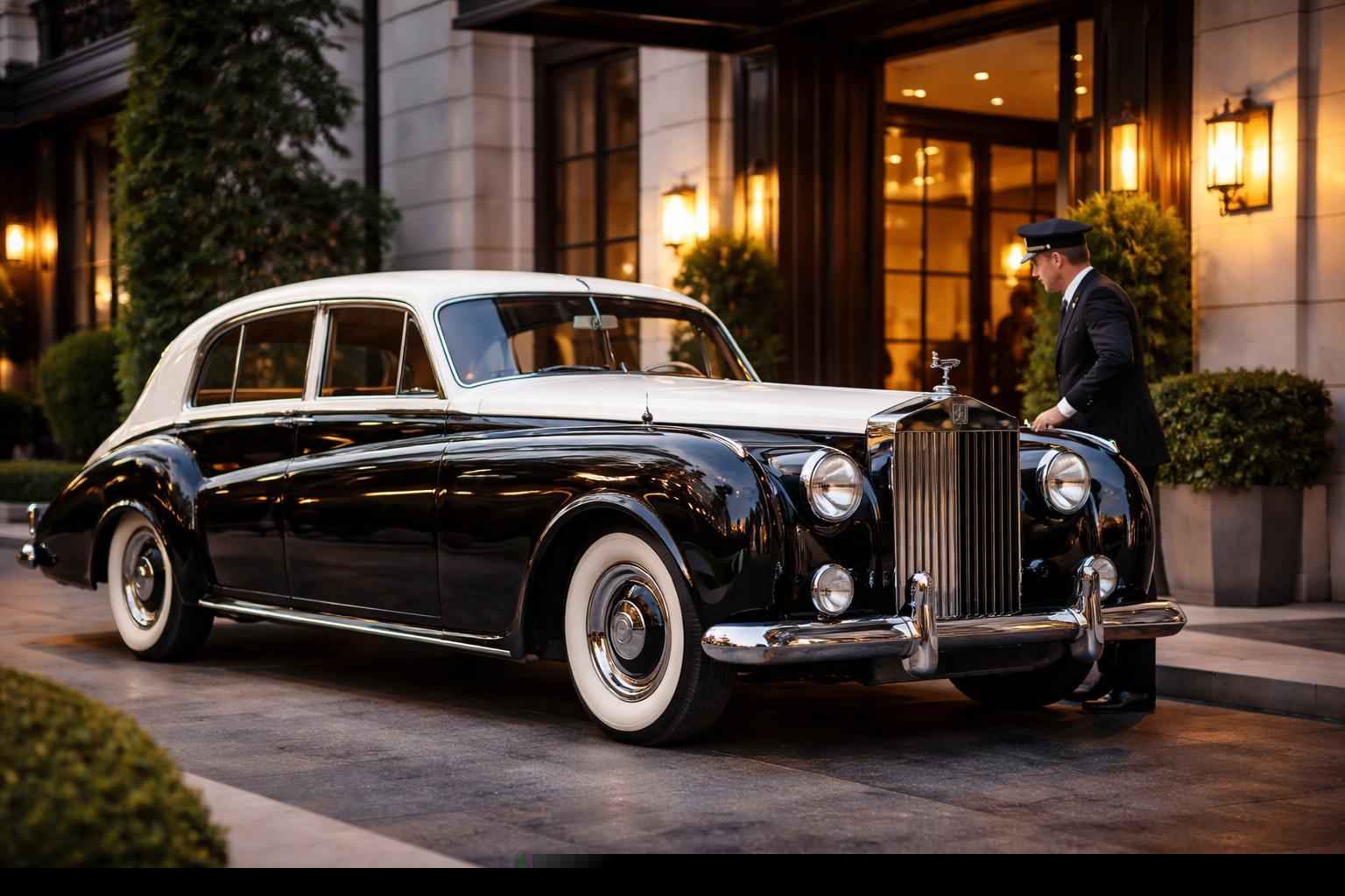 Vintage Car Chauffeur Service Near Me