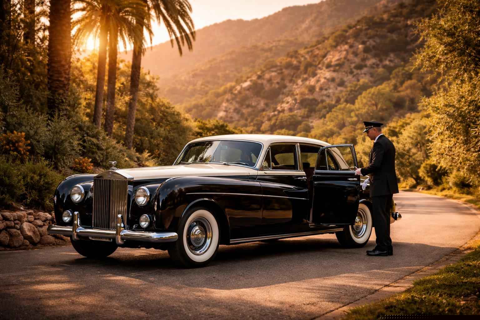 Vintage Car Rental With Driver In Harbison Canyon