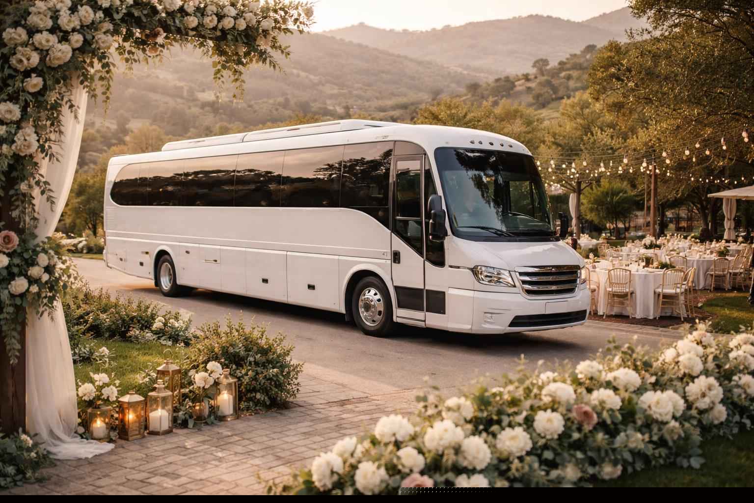 Bus Rental In Eucalyptus Hills California Wedding Bus Rental Eucalyptus Hills Ca