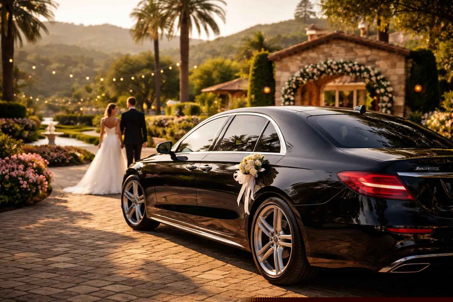 Wedding Chauffeur Service In Eucalyptus Hills Ca