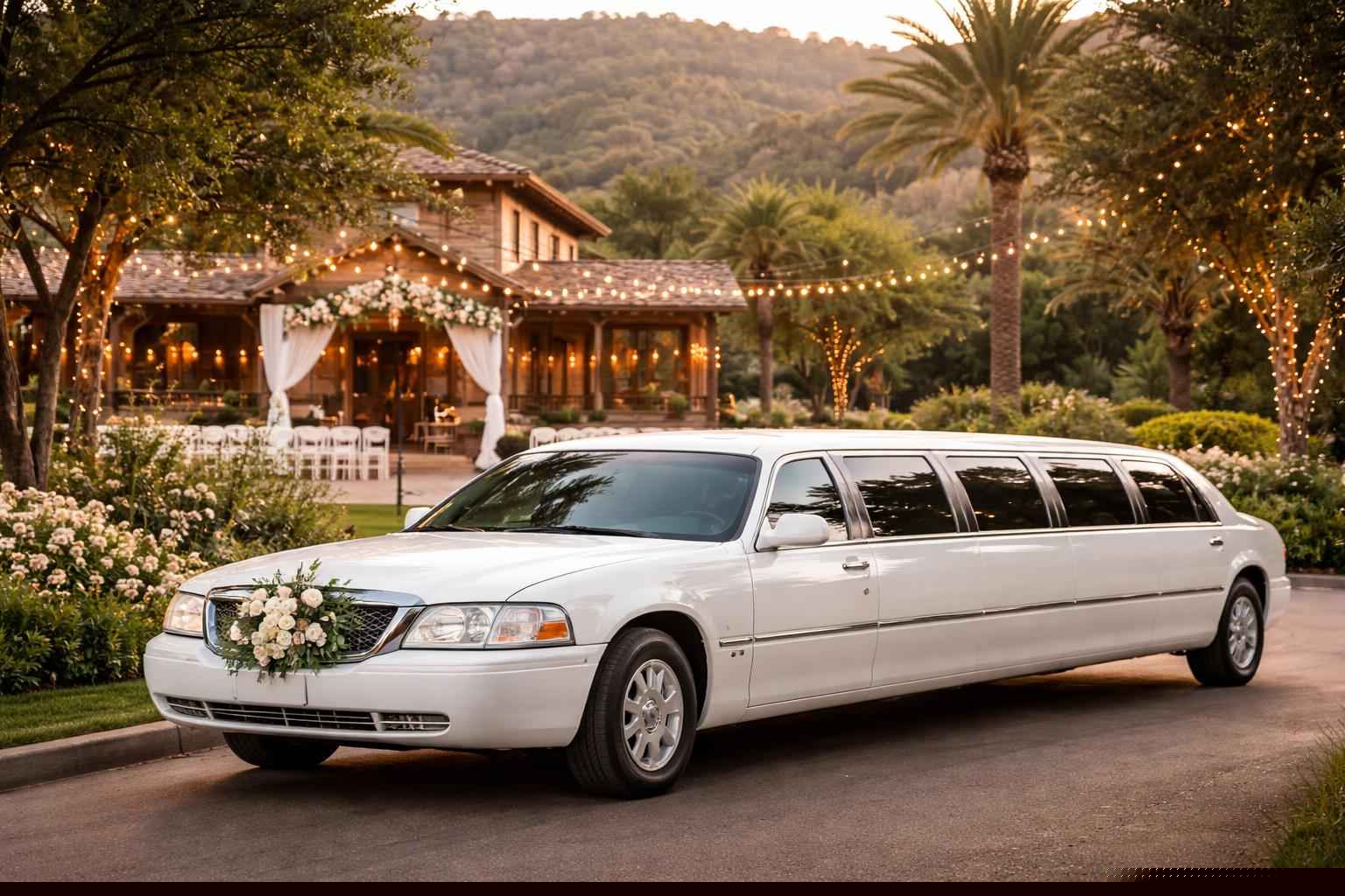 Wedding Limousine Rental In Harbison Canyon CA