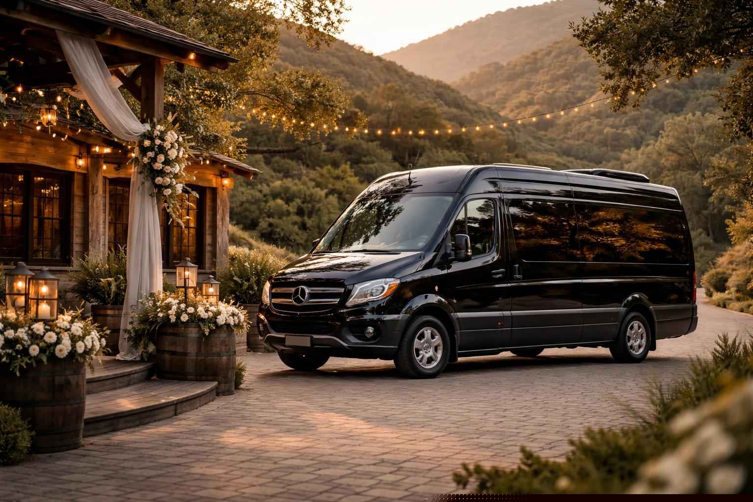 Wedding Sprinter Van Rental Harbison Canyon