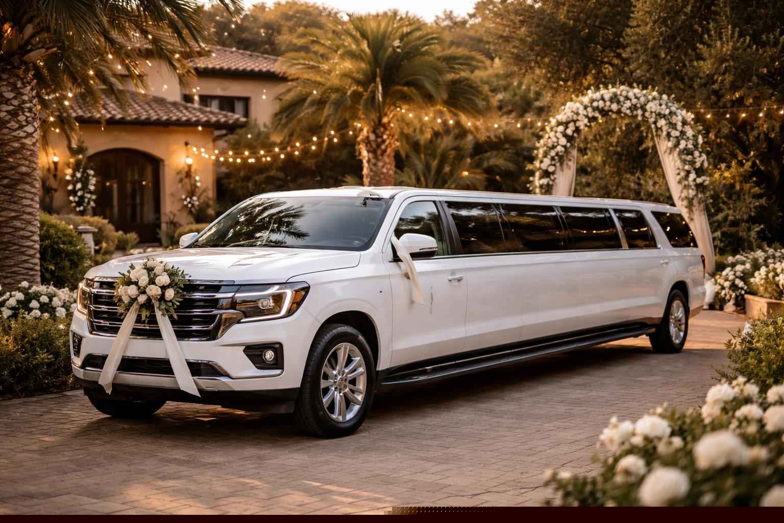 Wedding SUV Limousine Rental In Eucalyptus Hills
