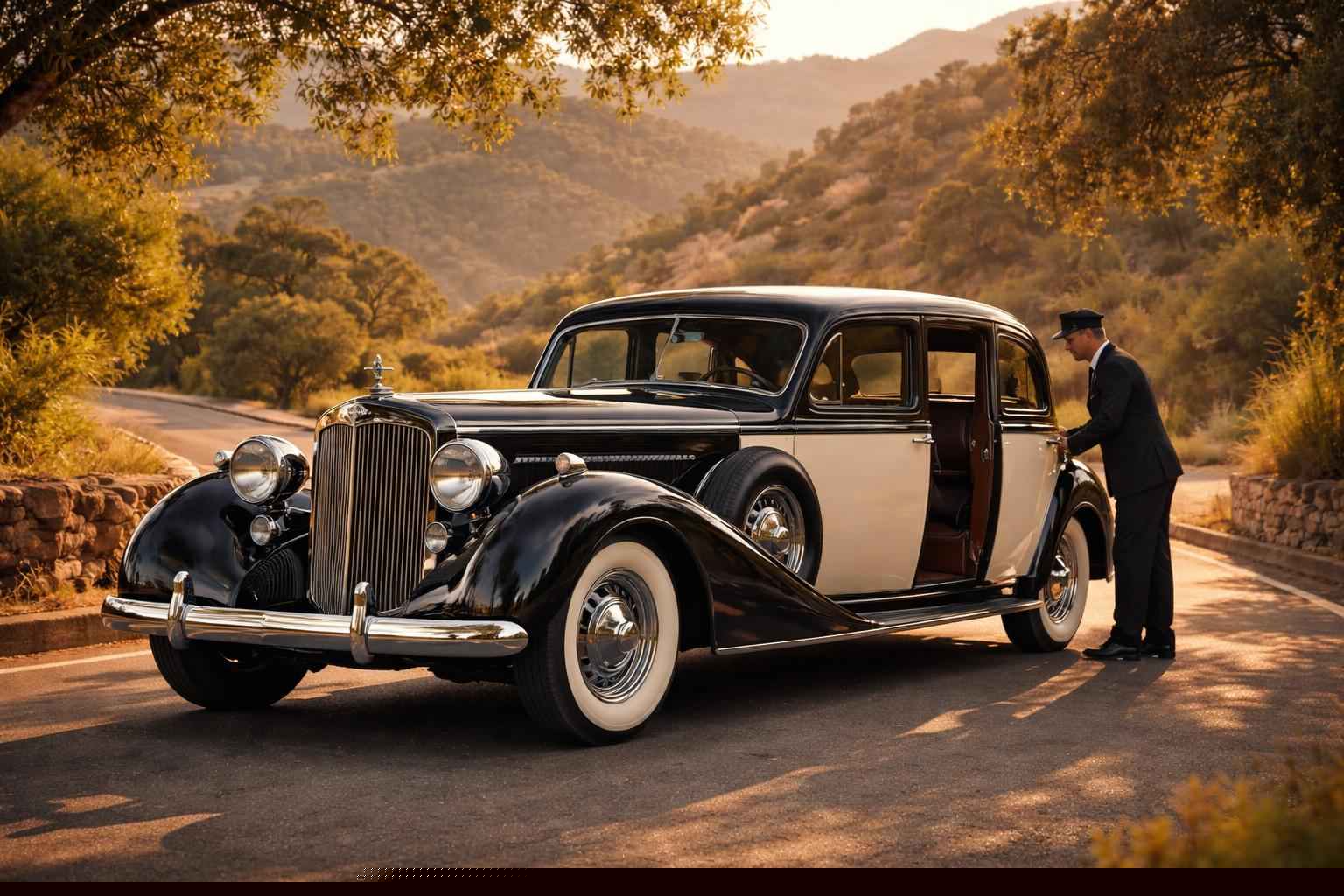 What Is A Chauffeured Antique Car Rental?