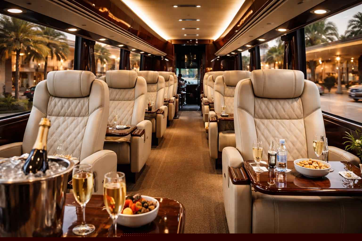 Charter Bus Rental In Eucalyptus Hills California What Is Included In A Private Bus Charter?