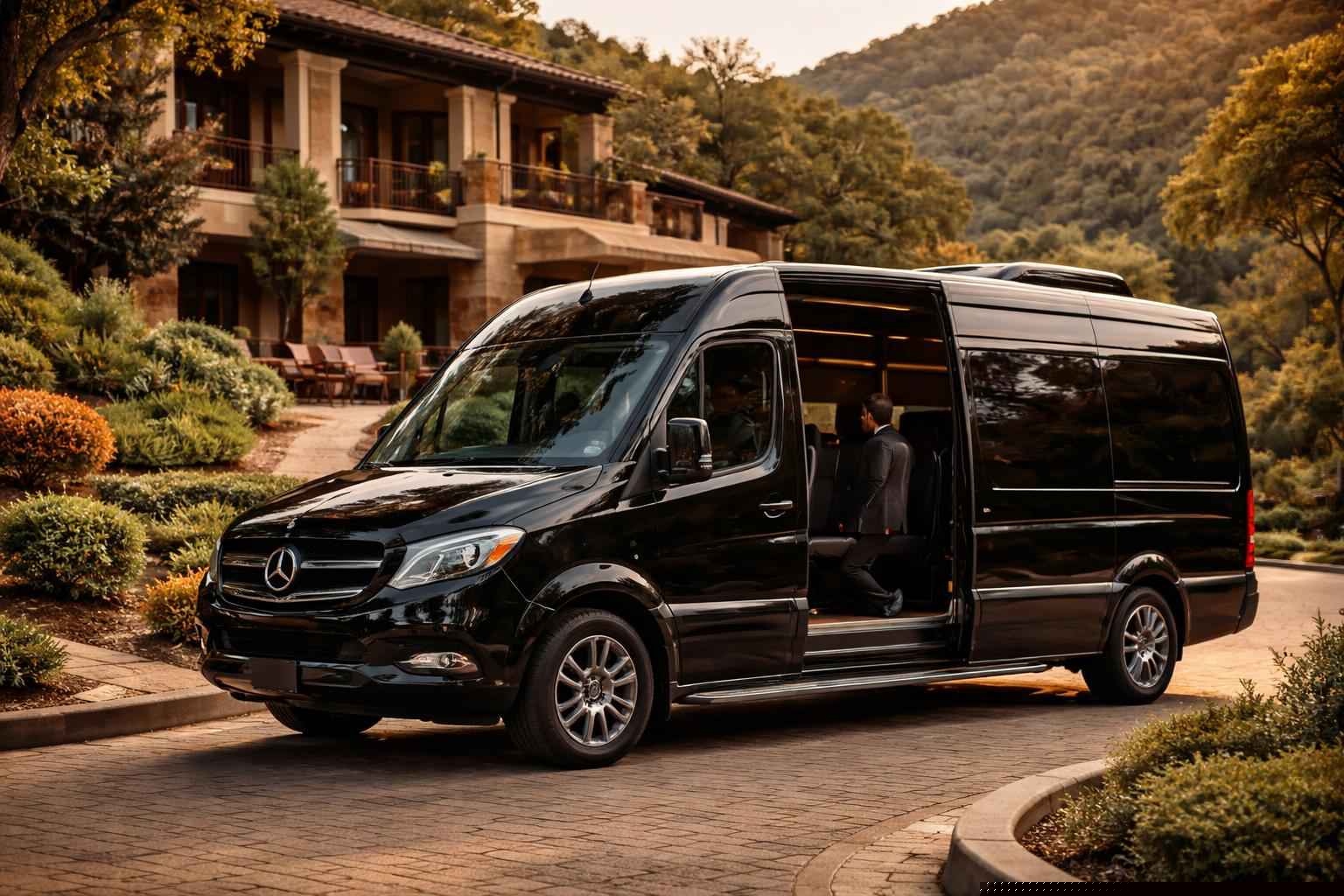 What Is Included With A Chauffeured Sprinter Van?