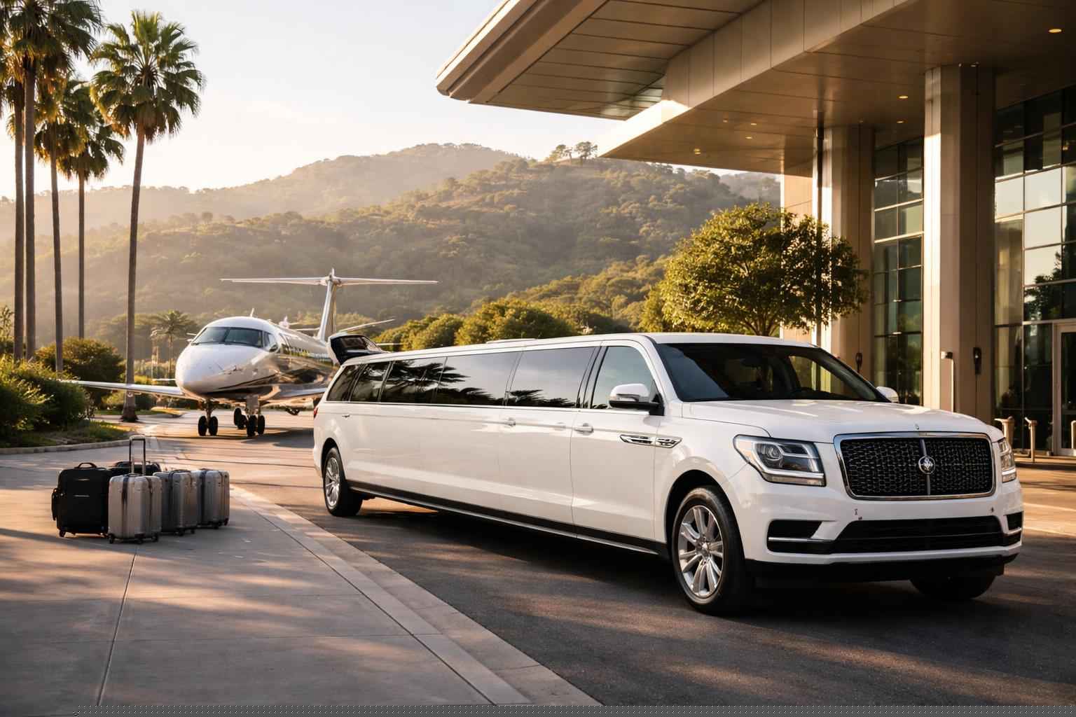 White Airport Limo Service Eucalyptus Hills CA
