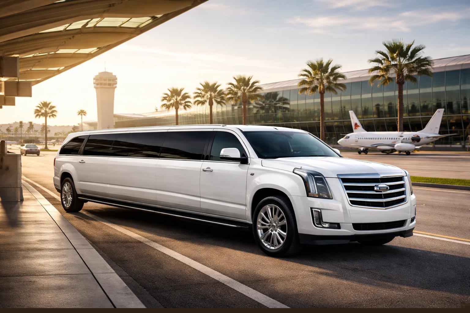 White Airport Limo Service Harbison Canyon CA