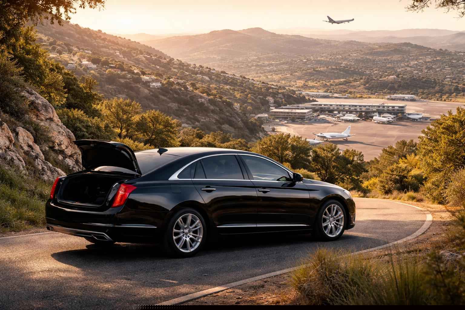 Airport Sedan Service From Harbison Canyon
