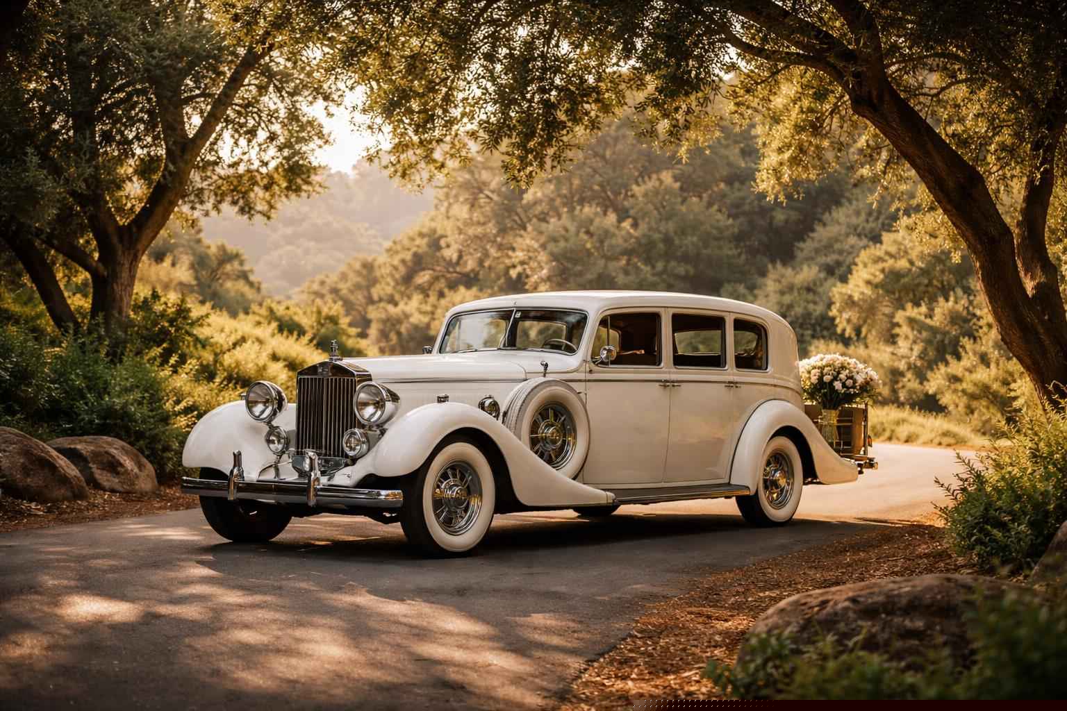 Antique Limousine Rental Near Elfin Forest