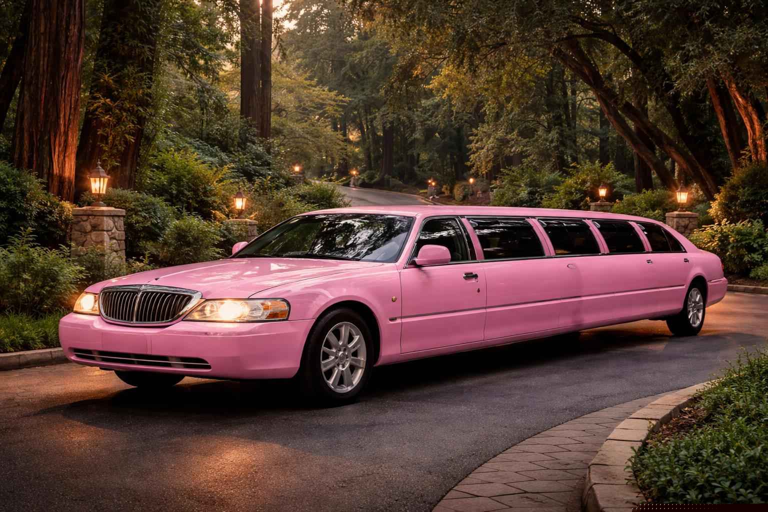 Best Pink Limousine Service In Elfin Forest