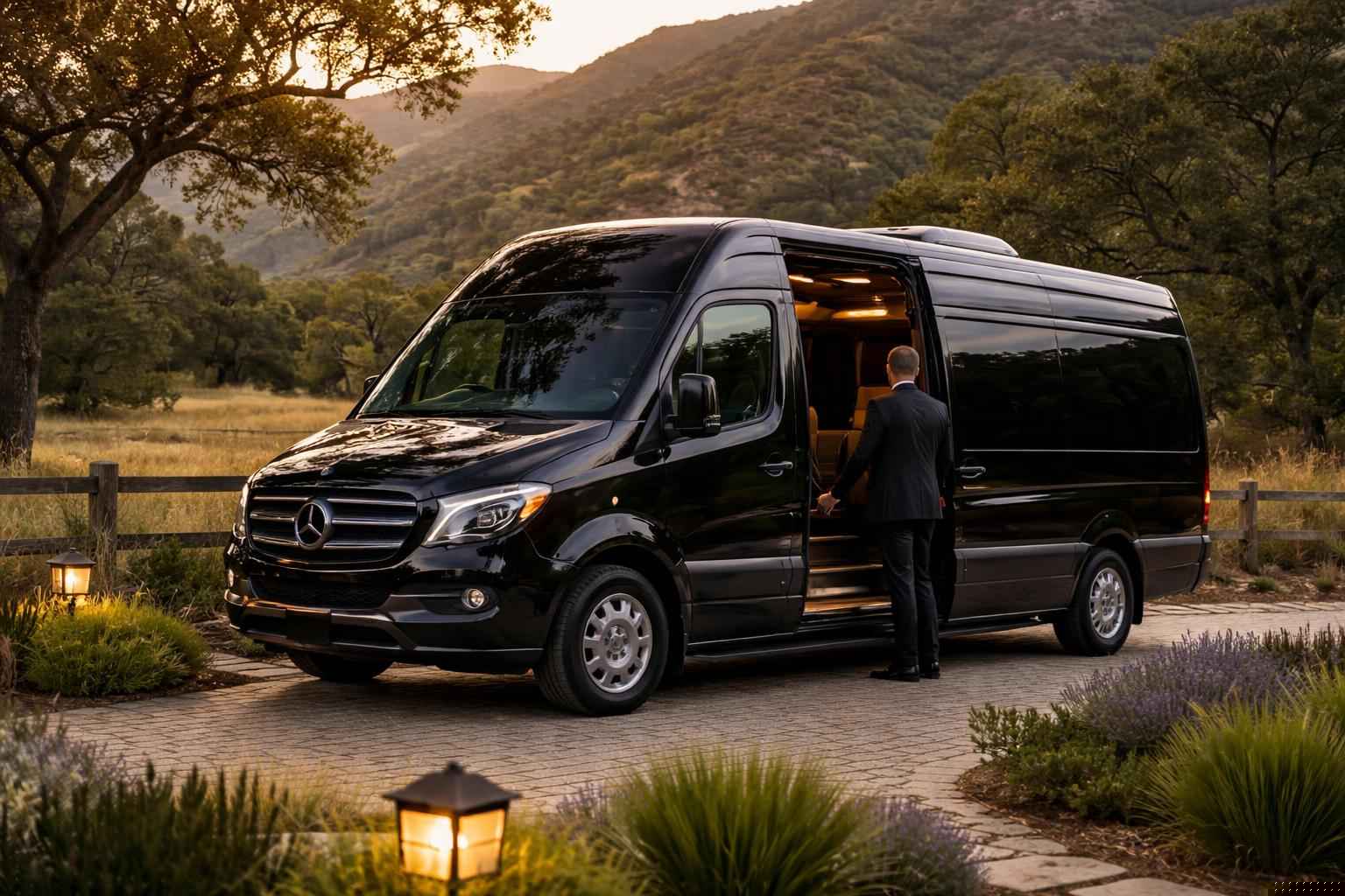 Chauffeured Sprinter Van Service In Elfin Forest CA