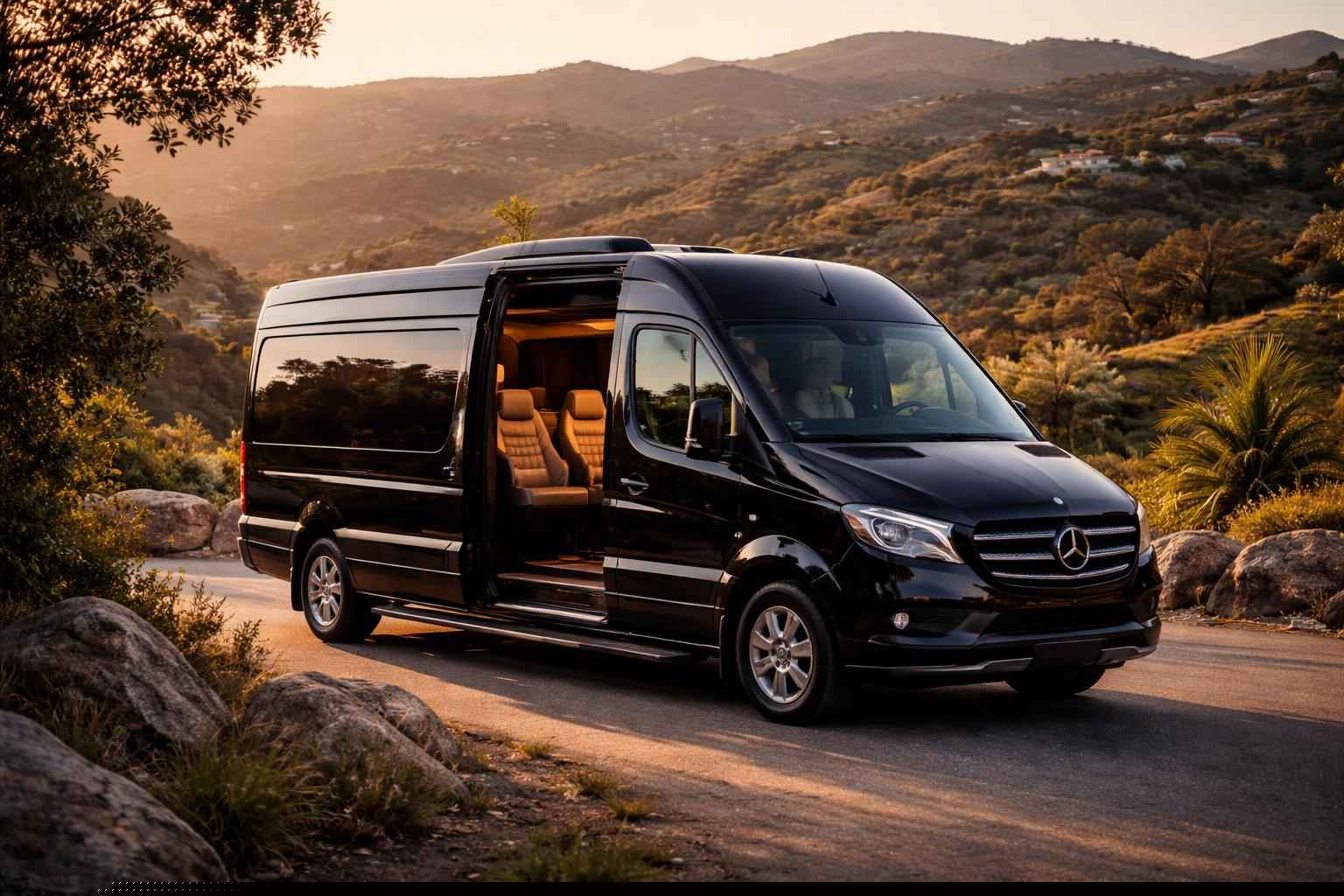 Chauffeured Van Service In Harbison Canyon CA