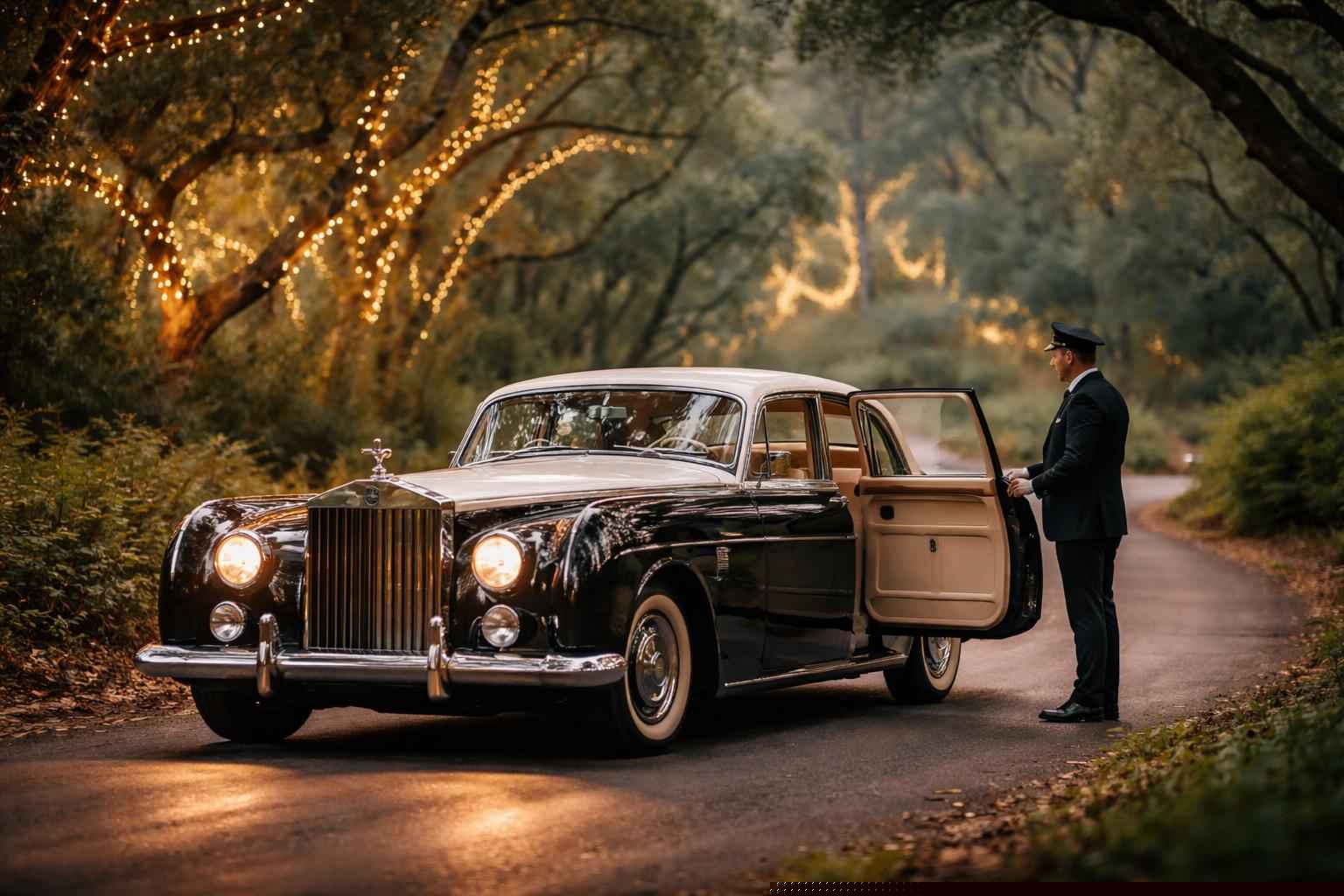 Classic Prom Car Chauffeur In Elfin Forest