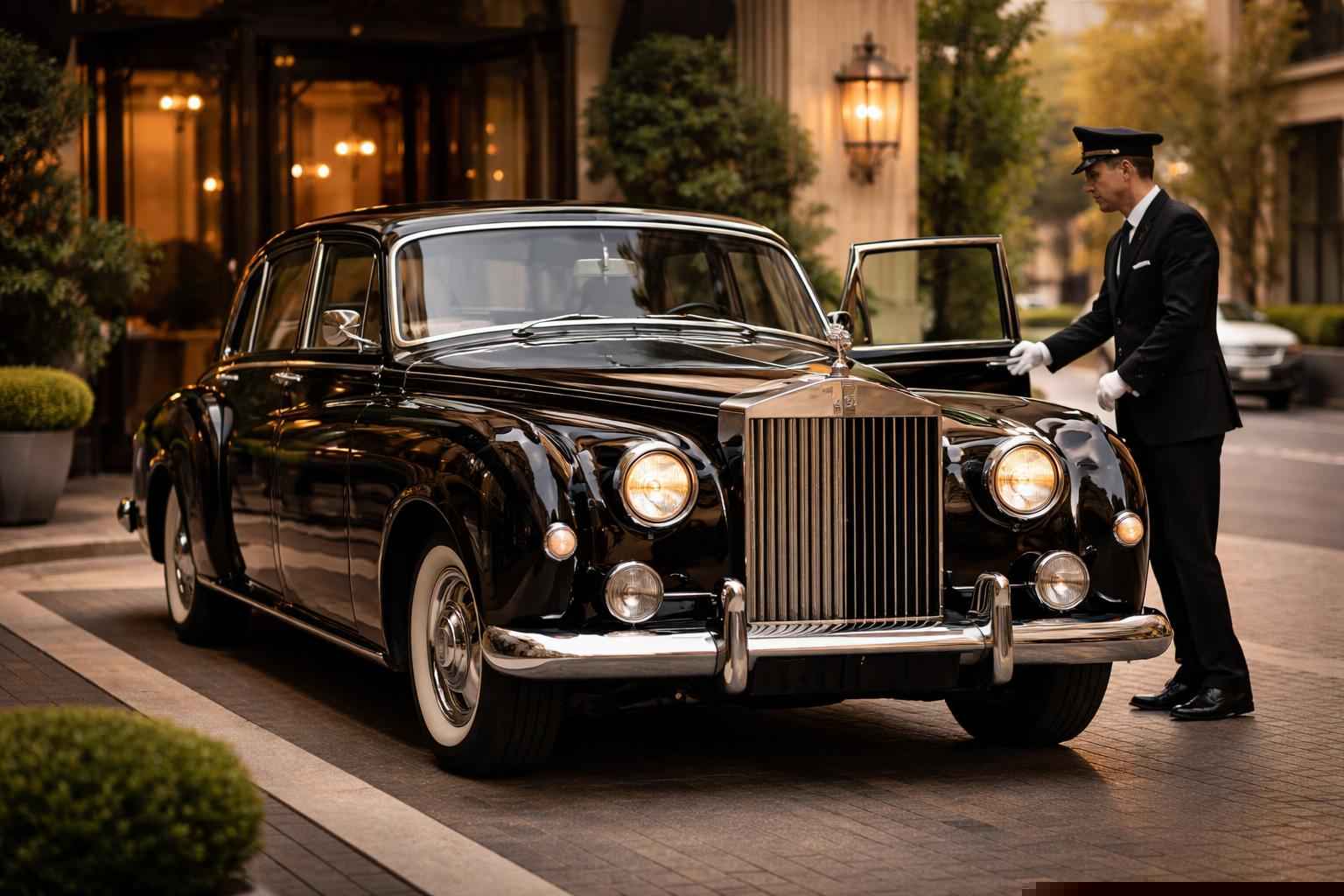 Classic Rolls Royce Chauffeur Service