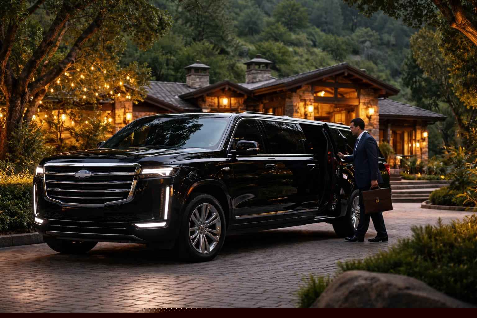 Corporate Black Limo Service In Elfin Forest CA