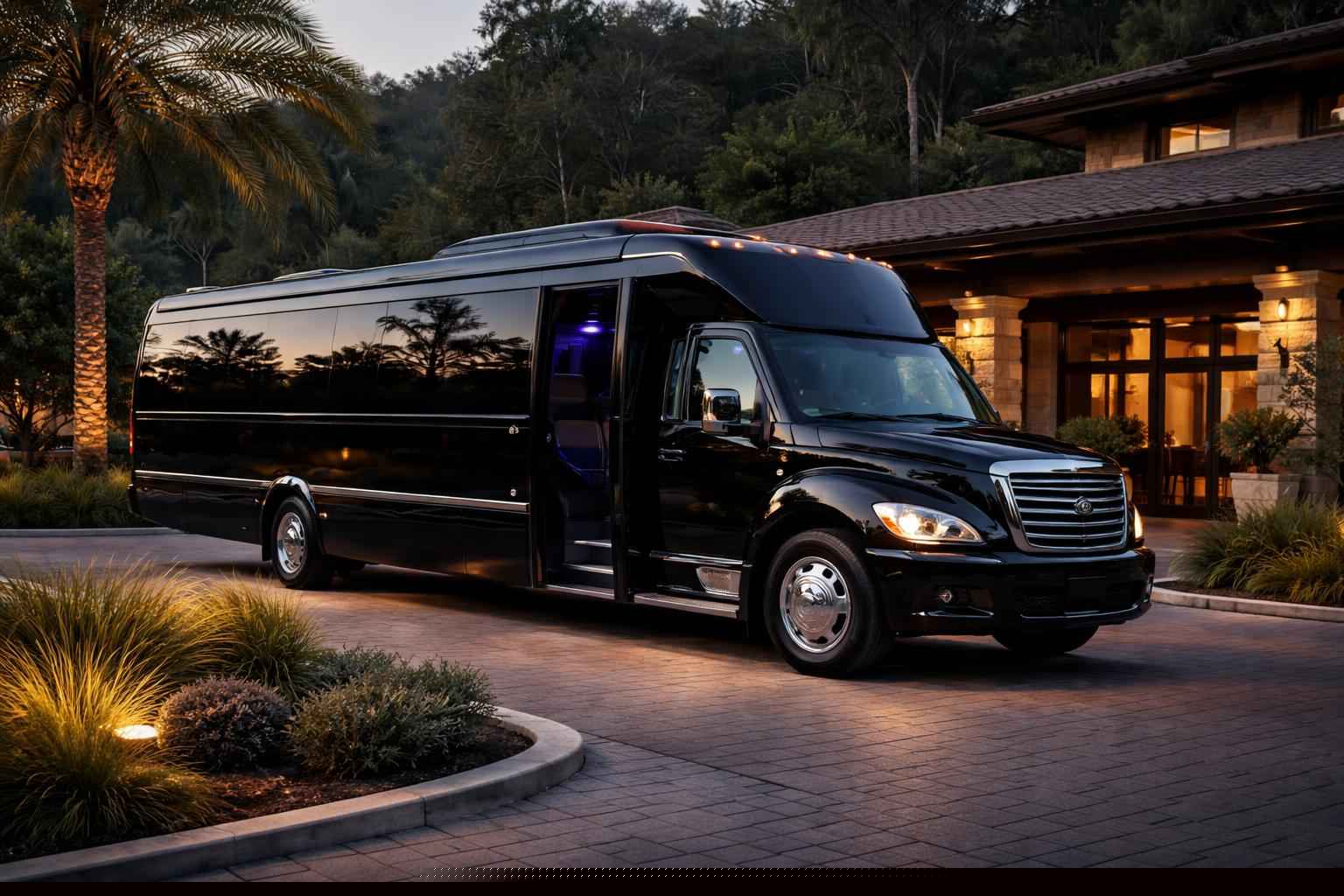 Corporate Limo Bus Rental In Elfin Forest CA