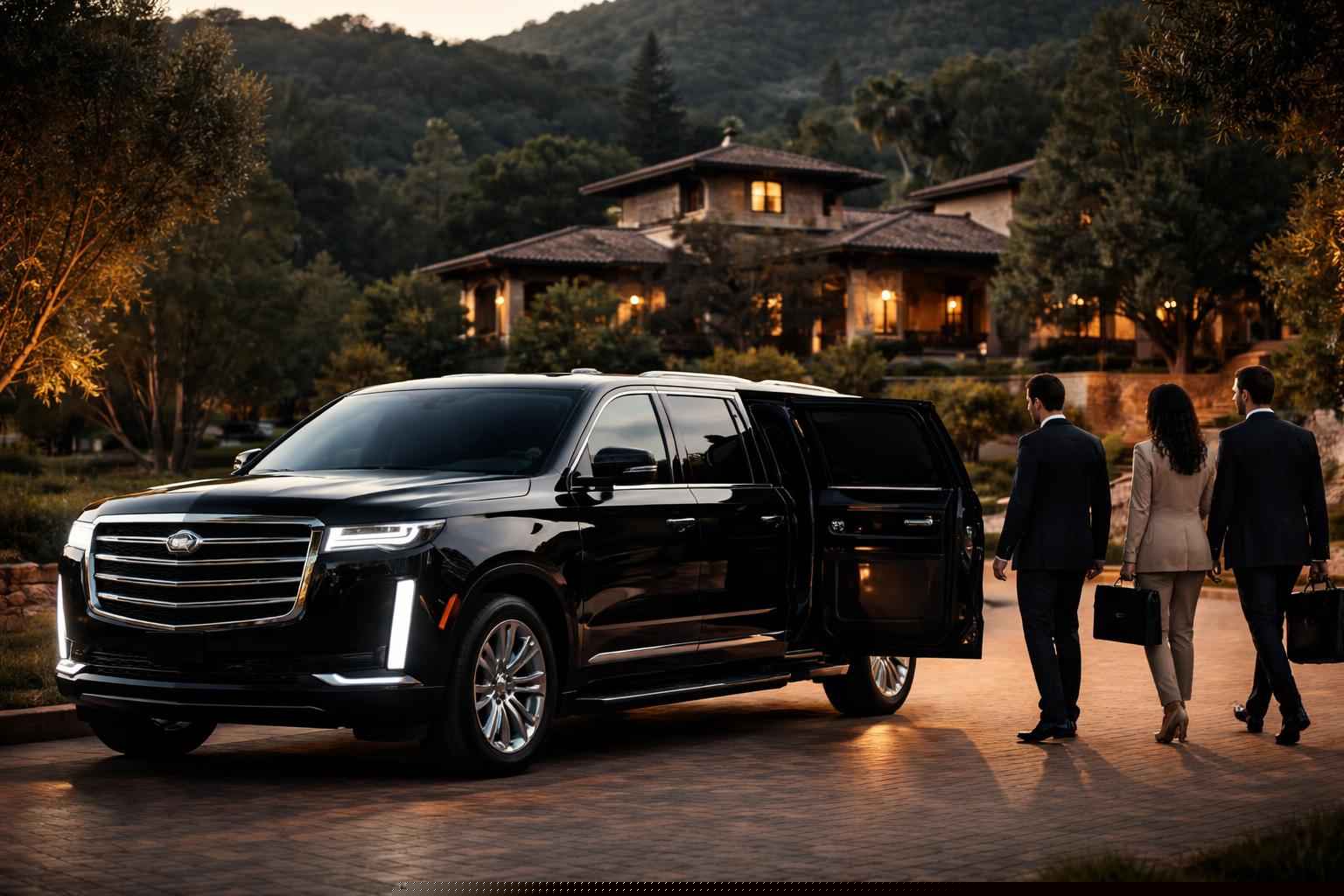 Corporate Limo Transportation In Elfin Forest CA