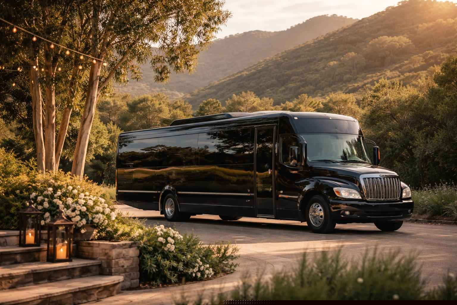 Event Shuttle Bus Rental In Elfin Forest California