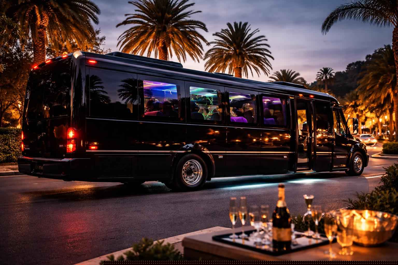 Harbison Canyon Black Party Bus Company